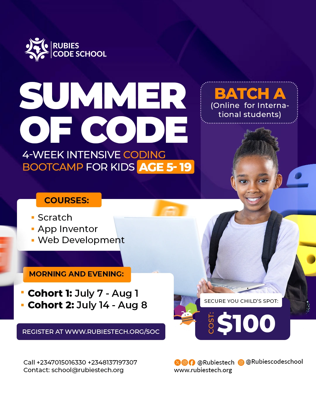 2025 summer of codeBATCH A