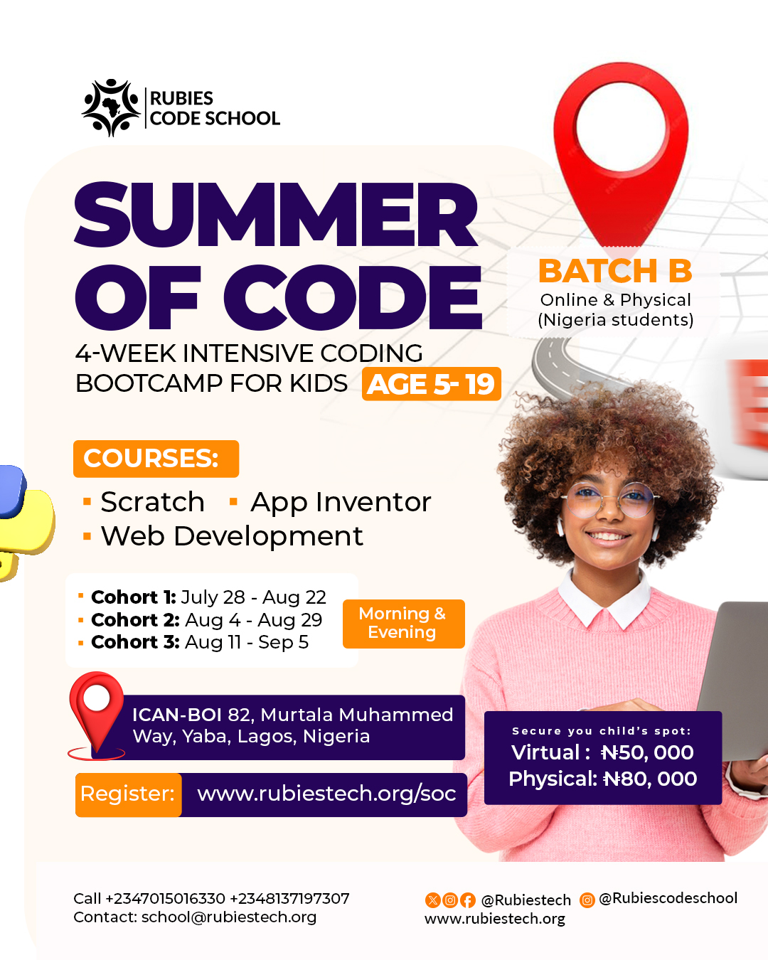 2025 summer of codeWith location
